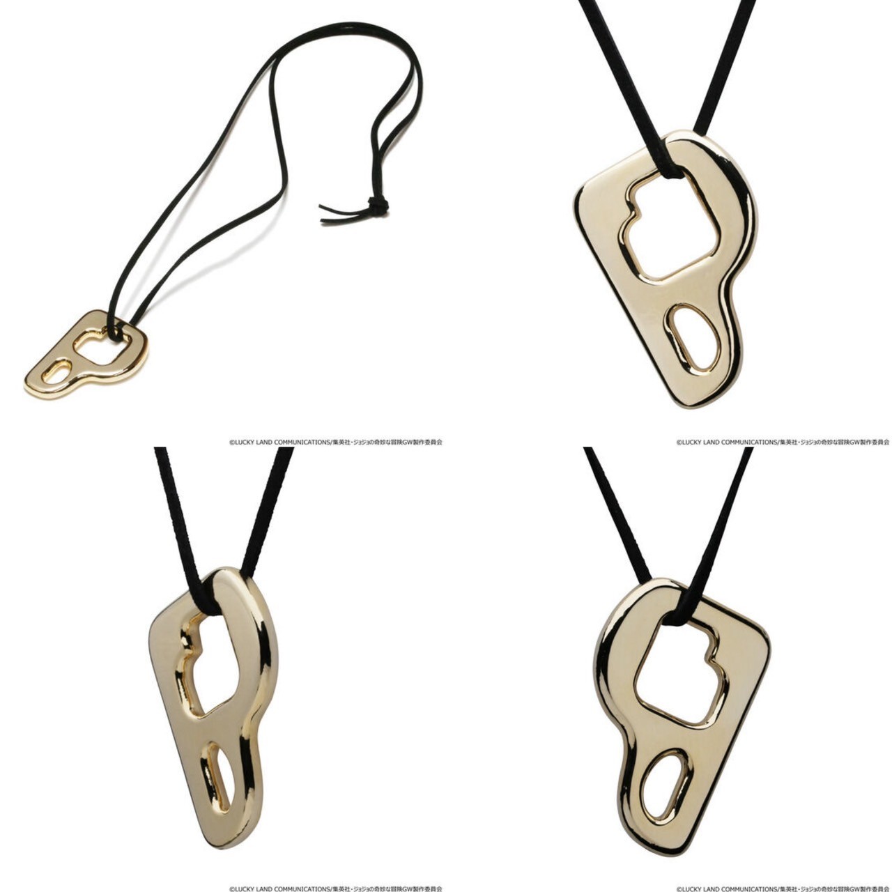 PRE-ORDER : JoJo's Bizarre Adventure Golden Wind x JAM HOME MADE P Necklace