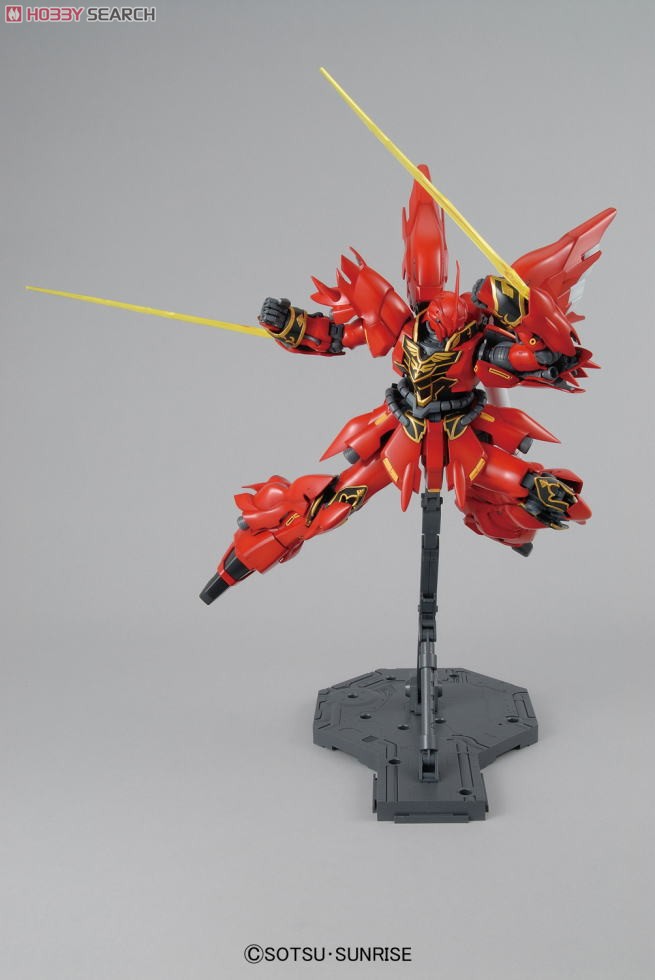 MG 1/100 MSN-06S Sinanju Neo Zeon Mobile Suit Customized for Newtype by Bandai