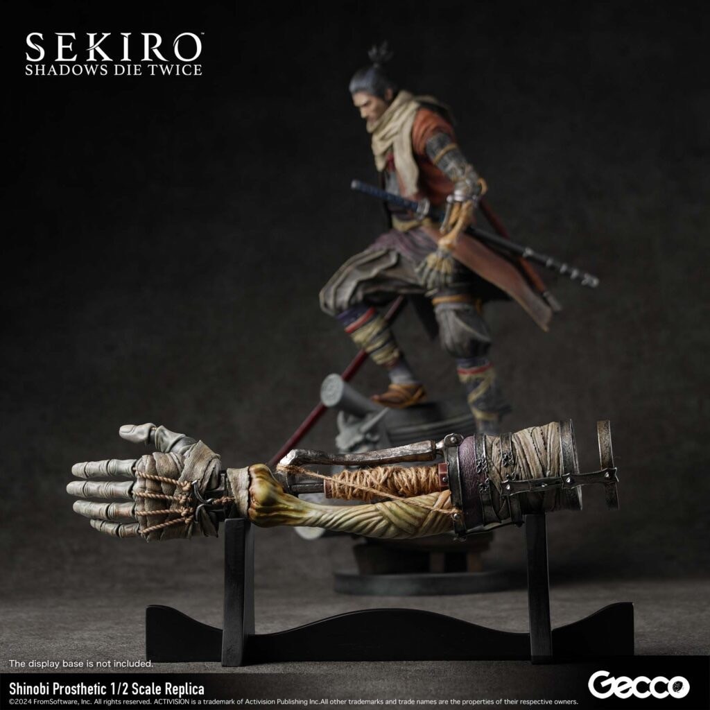 Pre-order : SEKIRO: SHADOWS DIE TWICE Shinobi Prosthetic 1/2 Scale Replica by Gecco