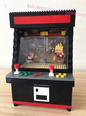 ZRK 7808 Mini Game Machine Street Fighter 1060pcs (มีไฟ)