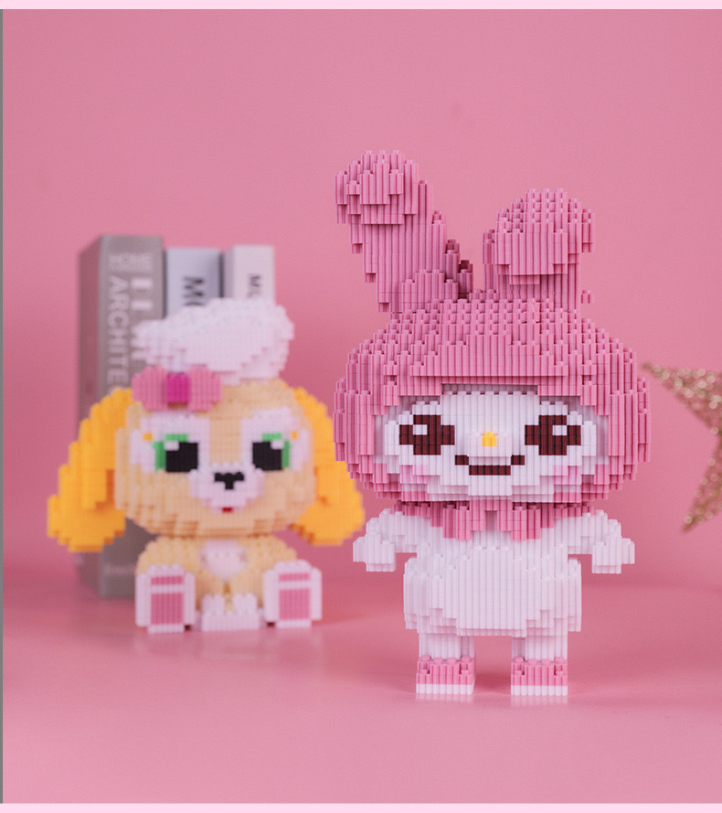 เลโก้นาโนแบบเฟืองไซส์ Jumbo - Haicaipin 58027-58028 Sanrio