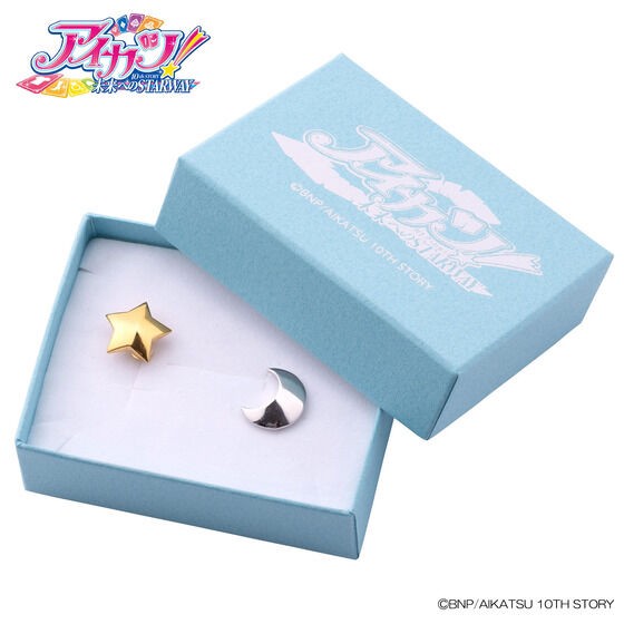 PRE-ORDER : Aikatsu! 10th STORY ~STARWAY to the Future~ Aoi Kiriya COLLECTION (Earrings)