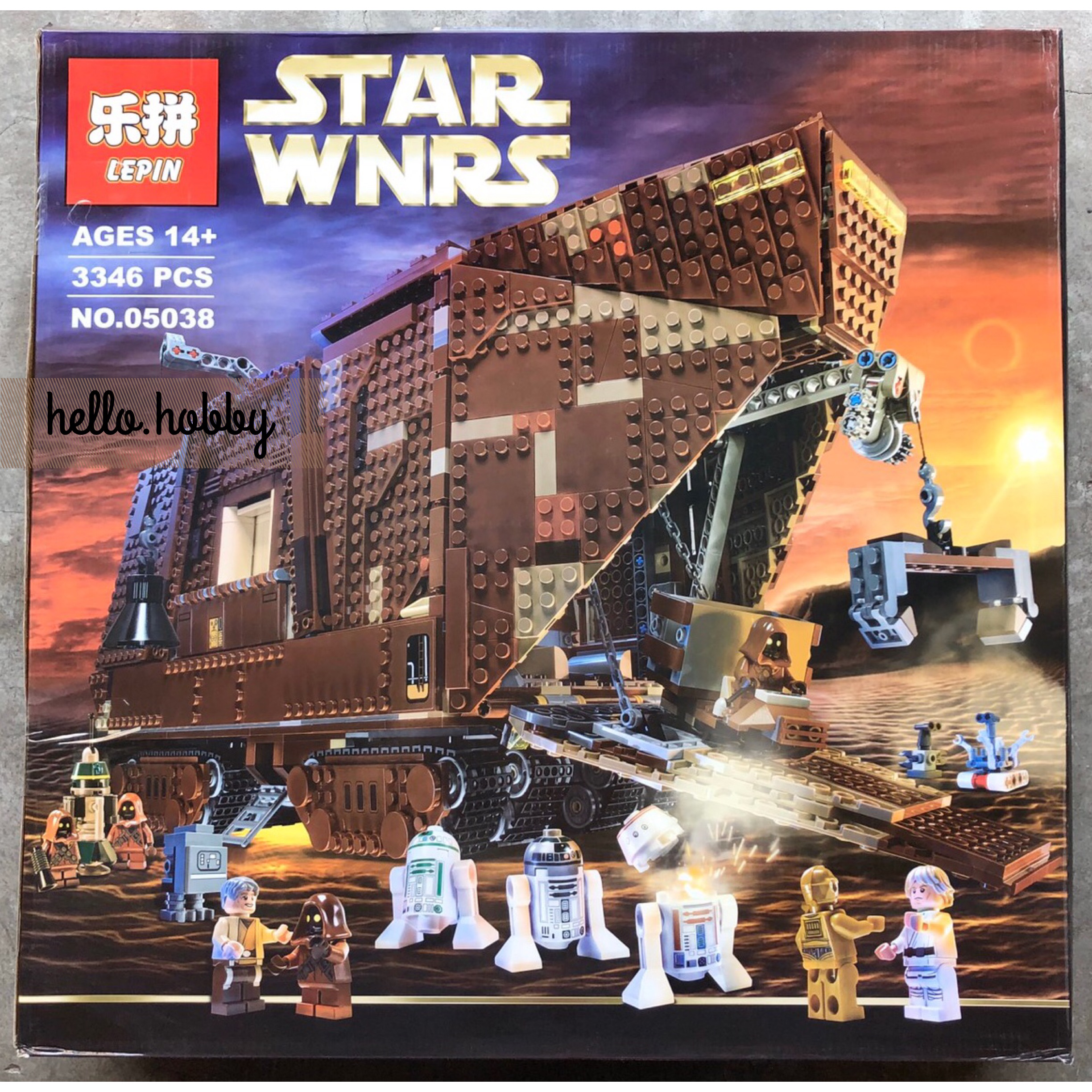 Lepin 05038 Star Wars Sandcrawler 3346pcs