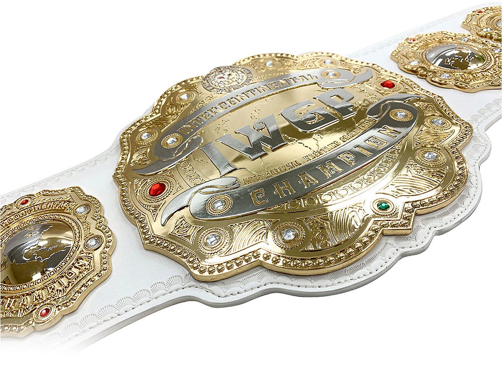 Pre-order : NEW JAPAN PRO-WRESTLING Replica Belt 2nd Generation IWGP Intercontinental Championship by 16 directions