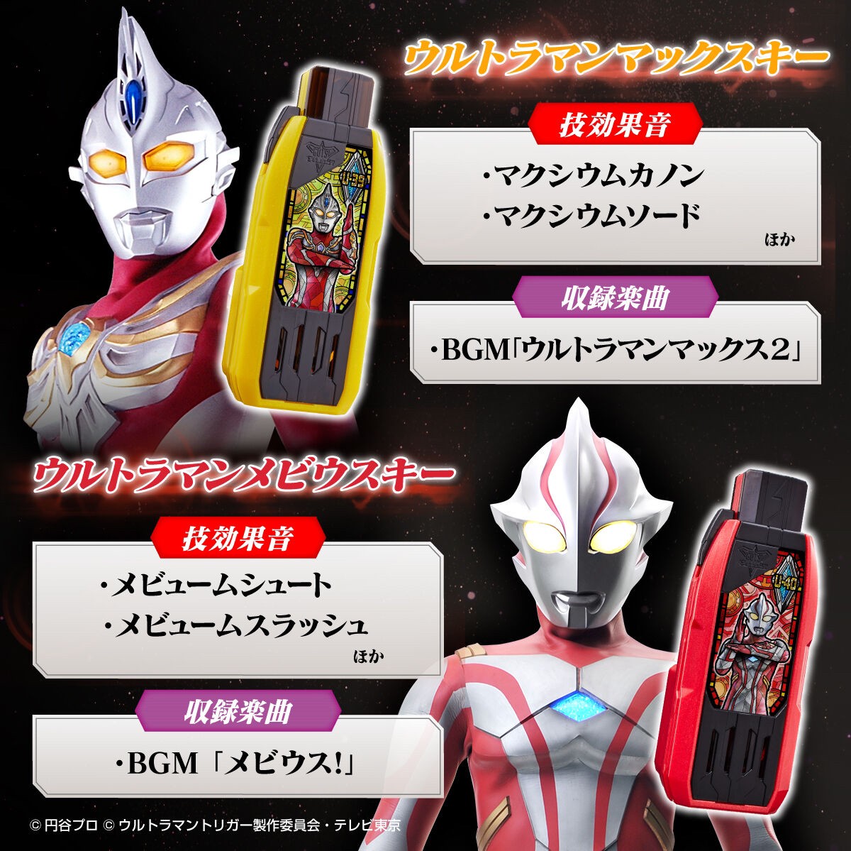 PRE-ORDER : Ultraman Trigger DX Guts Hyper Key Premium EX Selection
