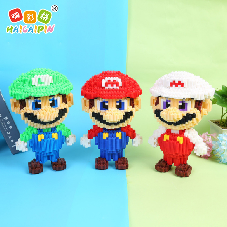 Haicaipin 8615, 8619, 8623-8623 Super Mario Bros. (แบบเฟือง)
