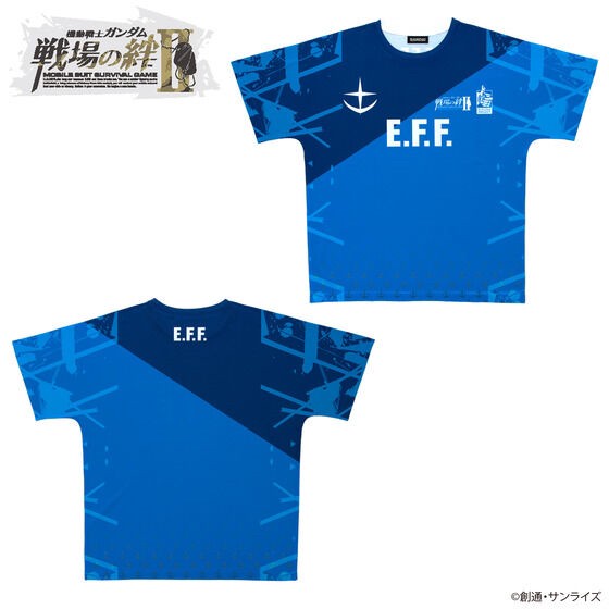 PRE-ORDER : Mobile Suit Gundam Battlefield Bonds II Uniform Style T-shirt