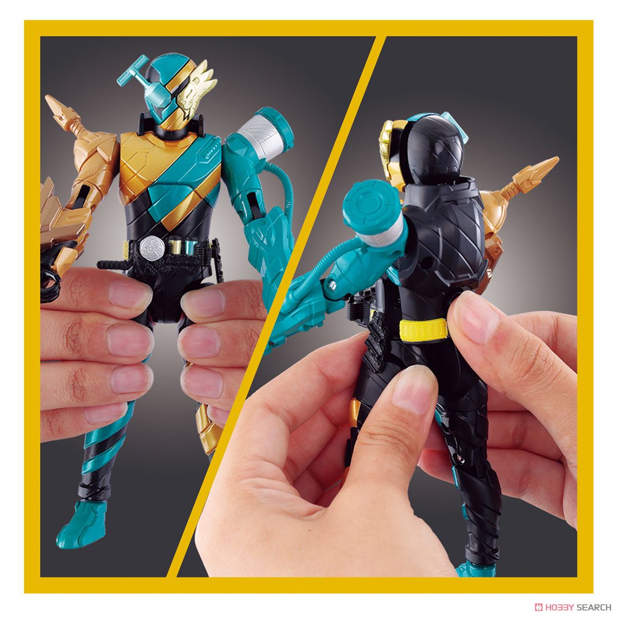 Masked Rider Build - BCR06 KR Build Lion Cleaner Form by Bandai