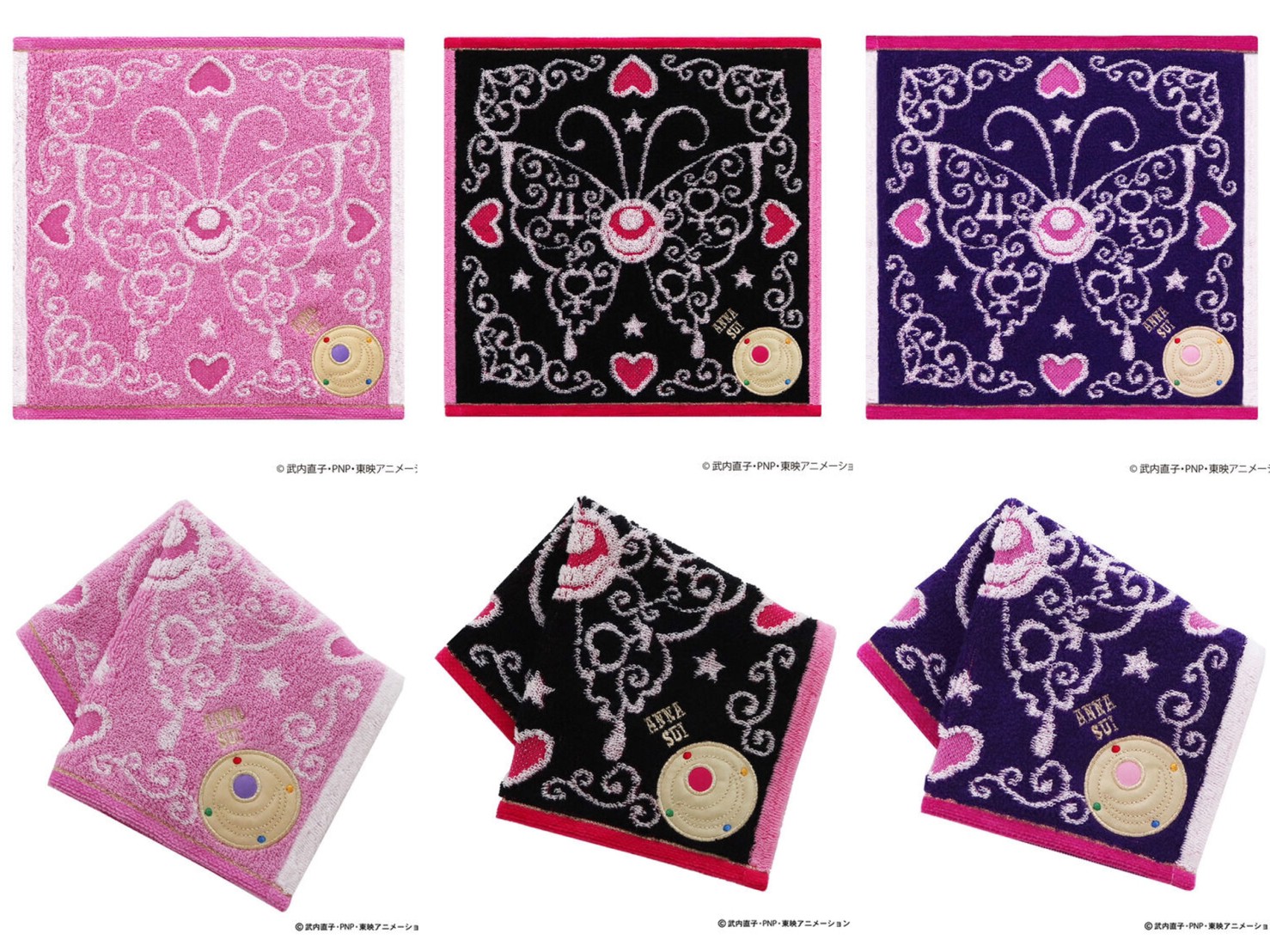 PRE-ORDER : Sailor Moon x ANNA SUI Towel Handkerchief