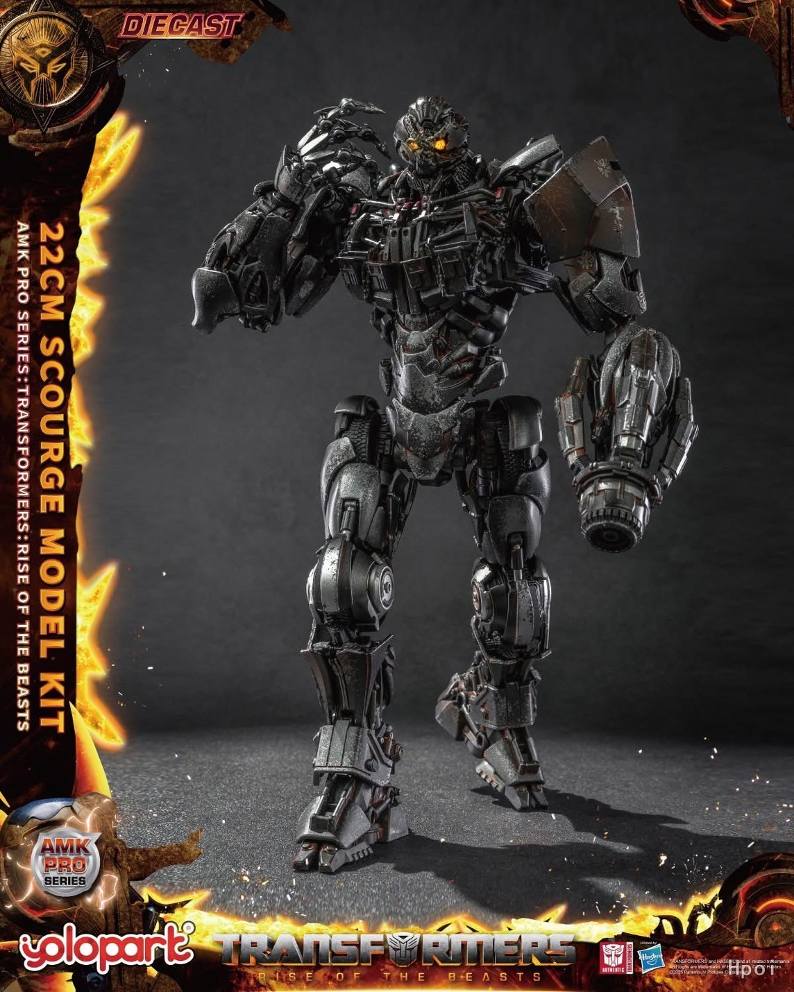 Pre-order : AMK PRO Series Transformers: Rise of the Beasts Scourge Model Kit by YOLOPARK