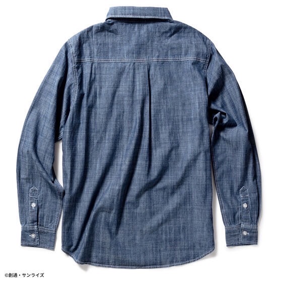 PRE-ORDER : STRICT-G "Mobile Suit Gundam Char's Counterattack" Chambray Shirt