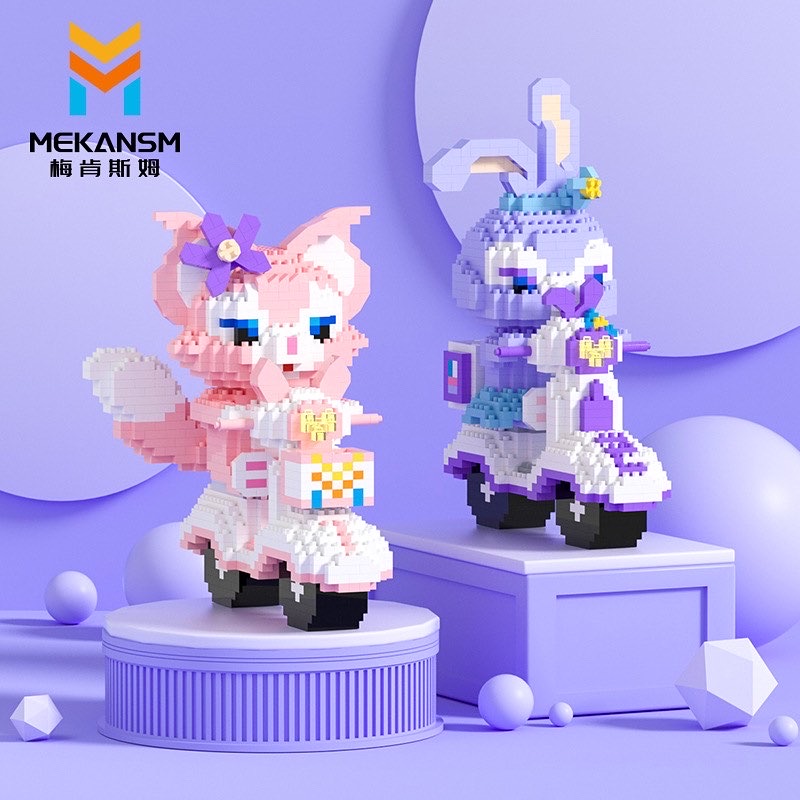 Mekansm Duffy and Friends on Road (มีไฟ) Linabel Stella Lou