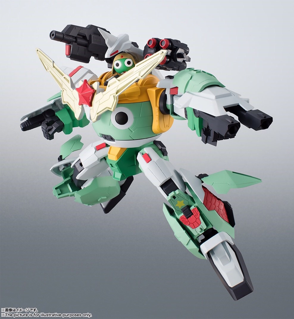 Pre-order : KERORO SPIRITS KERORO ROBO UC (KERORO GUNSO) ACTION FIGURE (W/BONUS)
