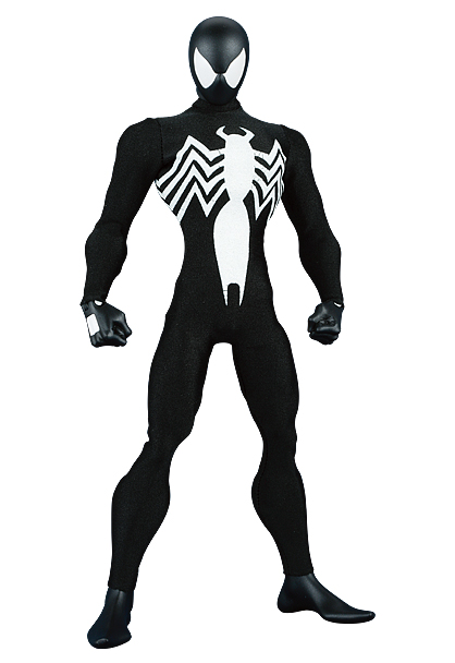 RAH No.251 The Amazing-Spider Man - Black Symbiote Spider-Man (Alien Costume Comic Ver.) 1/6 Scale by Medicom Toy