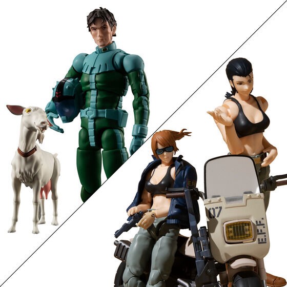 PRE-ORDER : G.M.G. Mobile Suit Gundam Cucuruz Doan's Island & The 08th MS Team Soldier & Army Bike Set