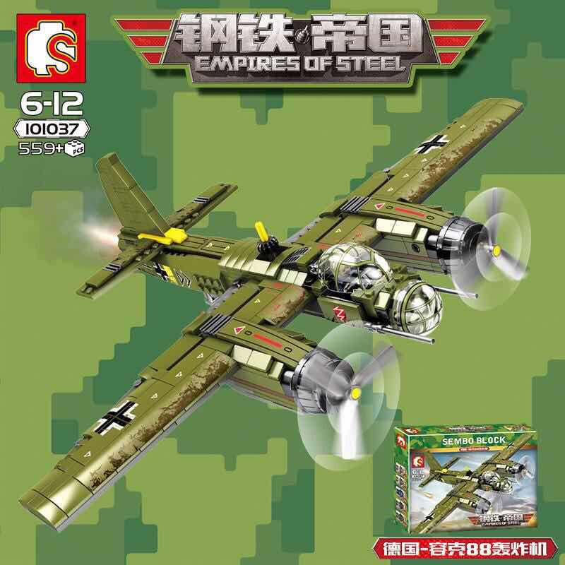 Sembo 101037 Military Jet 559pcs