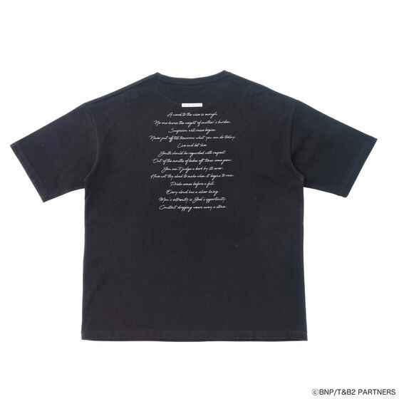 PRE-ORDER : TIGER & BUNNY 2 Big Silhouette T-shirt Each Story Subtitle Pattern