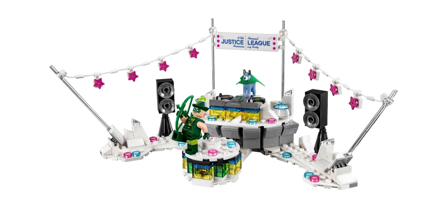 Lepin 07095 Batman The Justice League Anniversary Party 299pcs