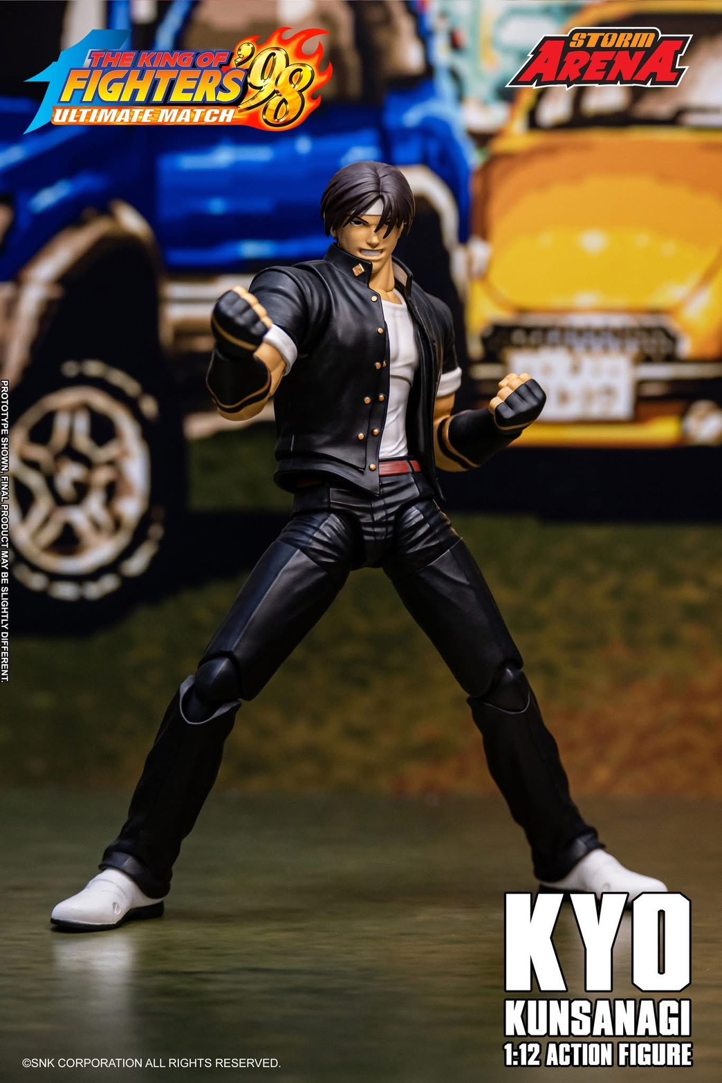 Pre-order : STORM ARENA The King Of Fighter’s 98um Kyo Kusanagi 1/12 Scale Action Figure by Storm Collectibles