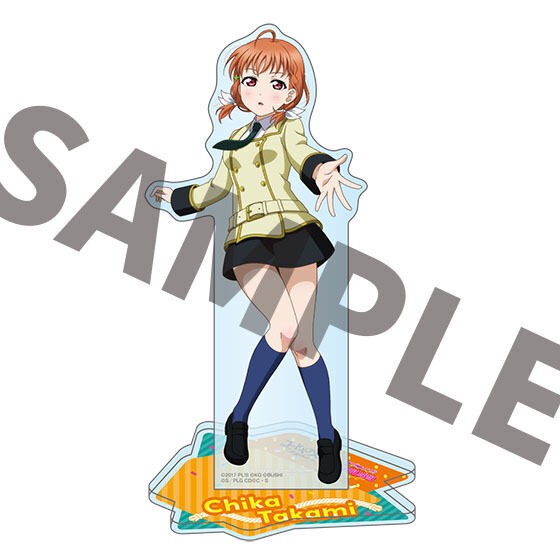 PRE-ORDER : "Love Live! School Idol Festival" x "Code Geass: Lelouch of Rebellion" Collaboration Chika Takami Acrylic Stand