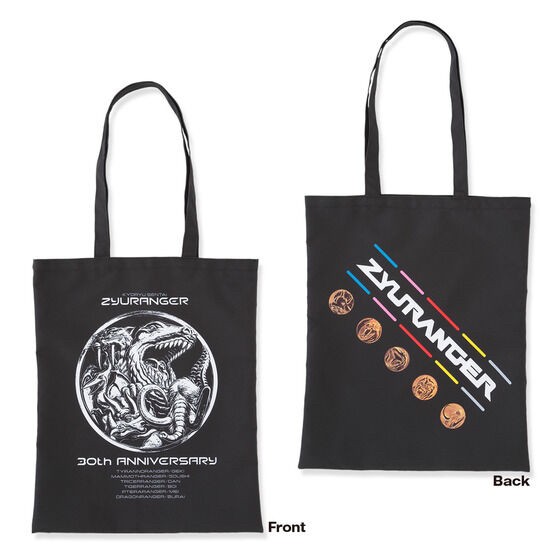 PRE-ORDER : Kyoryu Sentai Juranger 30th Anniversary Tote Bag All 3 Types