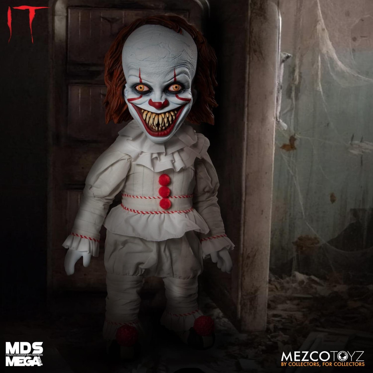 Pre-order : MDS MEGA SCALE IT: TALKING SINISTER PENNYWISE BY MEZCO TOYZ