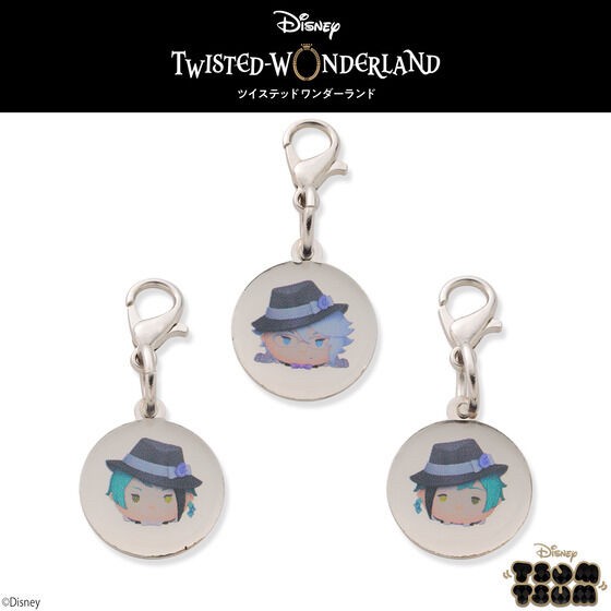 PRE-ORDER : Disney Twisted Wonderland Tsum Tsum Single Charm for Bracelet