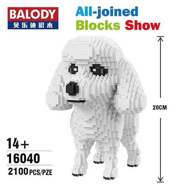 Balody 16040 Poodle 2100pcs