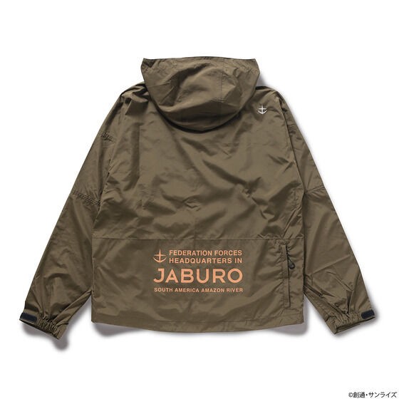 PRE-ORDER : STRICT-G JABURO "Mobile Suit Gundam" Shell Hoodie