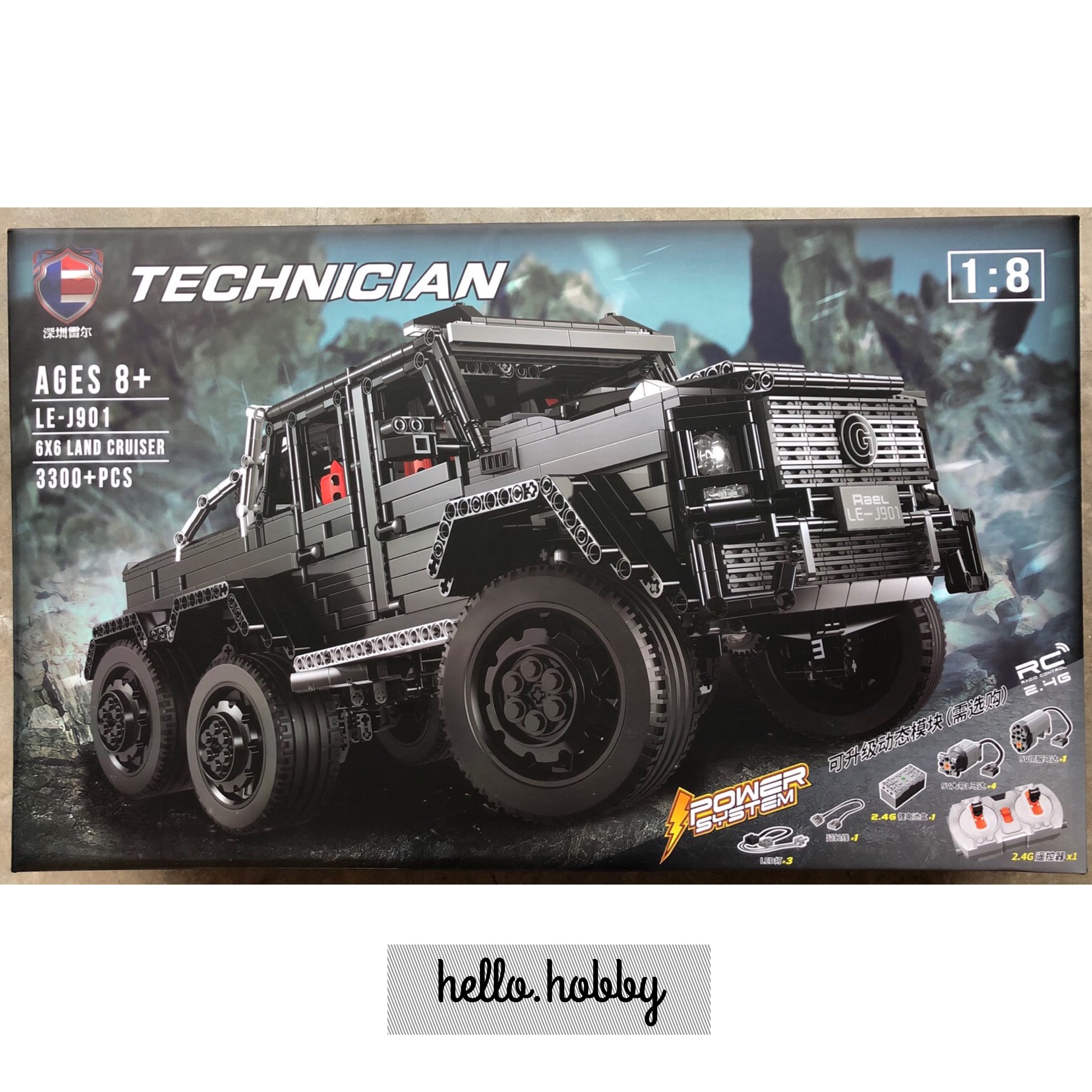 LE-J901 6x6 Land Cruiser 3300pcs