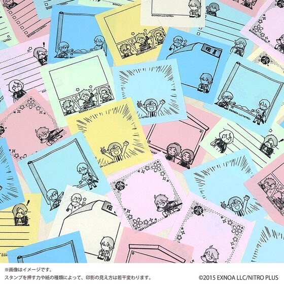 PRE-ORDER : Touken Ranbu Exciting Honmaru Stamp Memopon 2nd Edition (8 types)