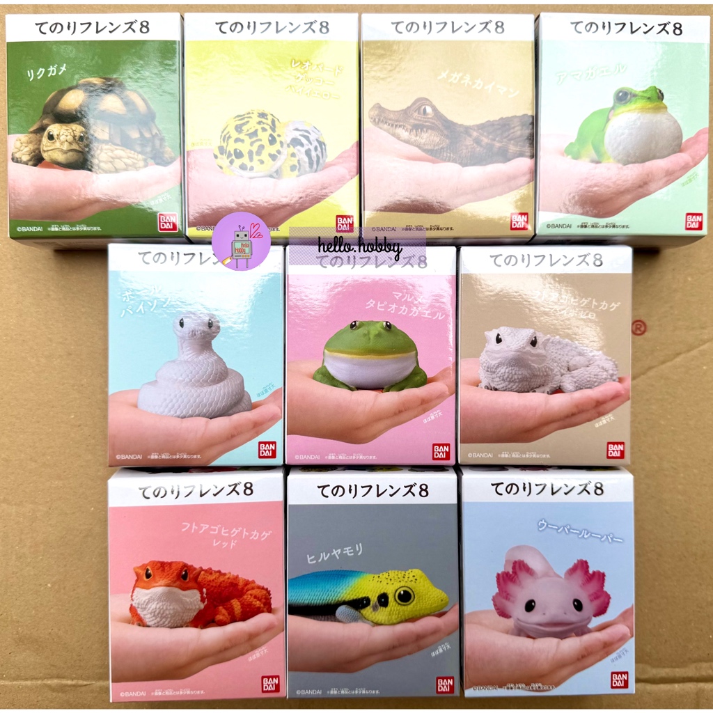 Tenori Friends 8 Reptiles & Amphibians