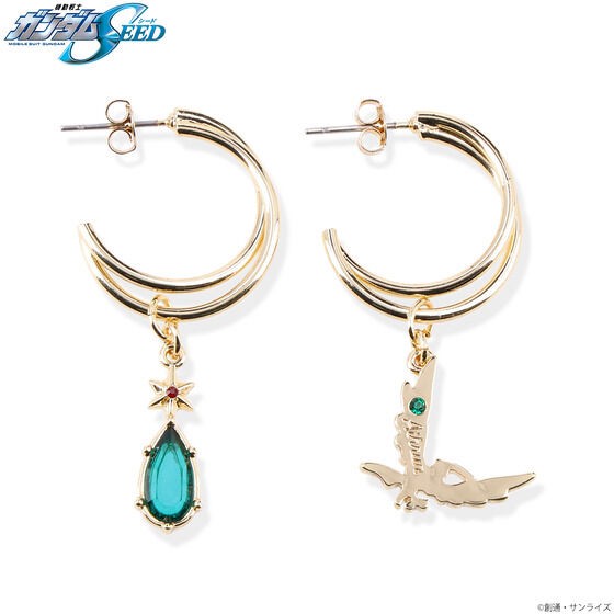 PRE-ORDER : Mobile Suit Gundam SEED Kira/Athrun Motif Ear Accessories