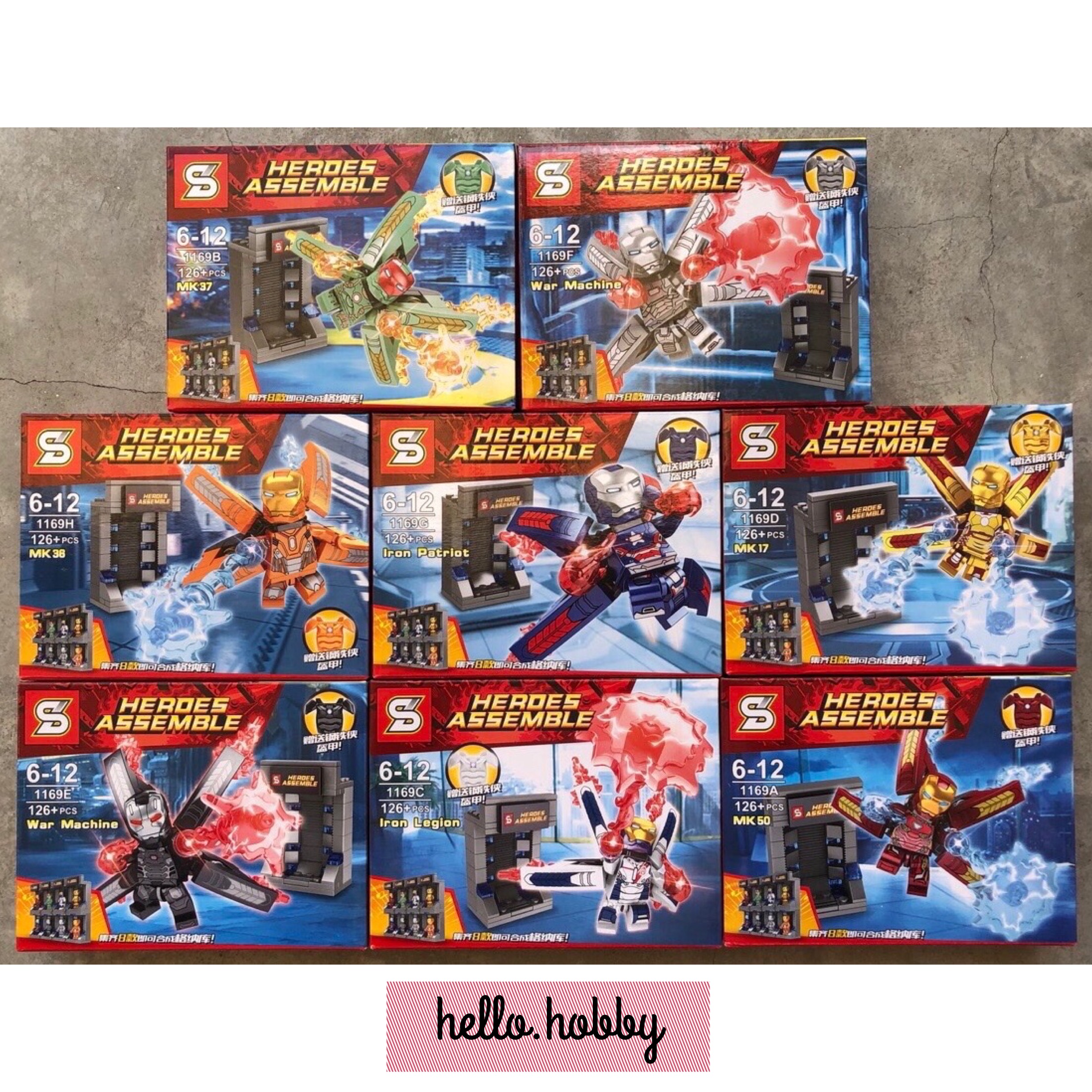 SY 1169 A-H Super Heroes Iron Man