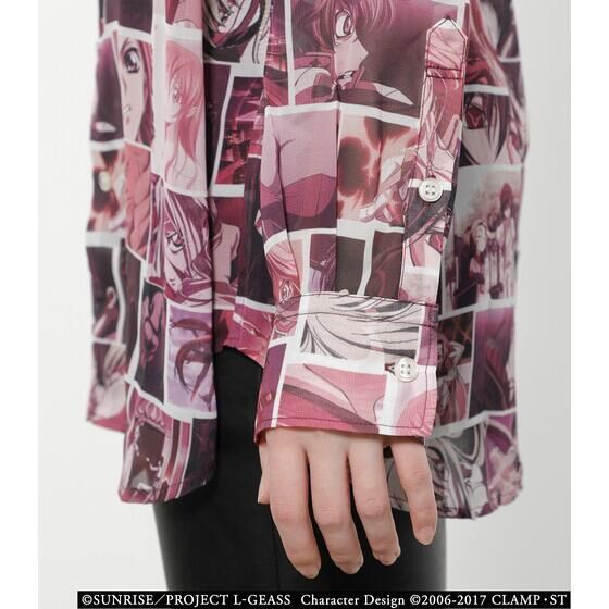 PRE-ORDER : Code Geass R4G Total Pattern Shirt (CODE GEASS SCENE PHOTO SHIRT)
