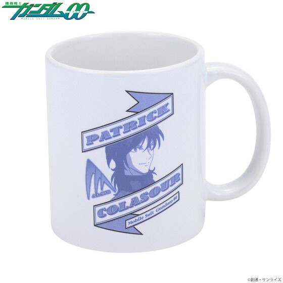 PRE-ORDER : Mobile Suit Gundam 00 Patrick Colasour Item Mug
