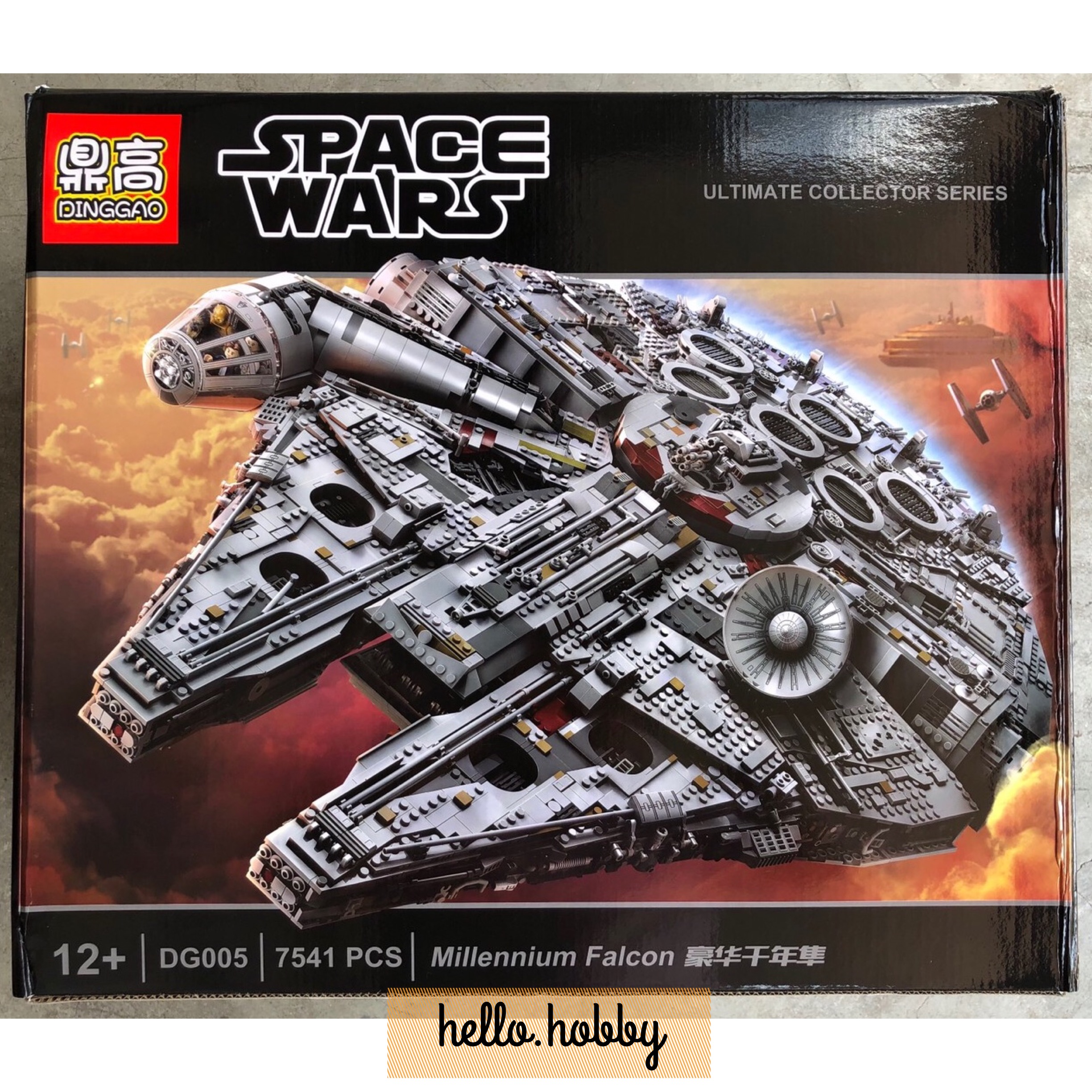DG 005 Star Wars Millennium Falcon 7541pcs