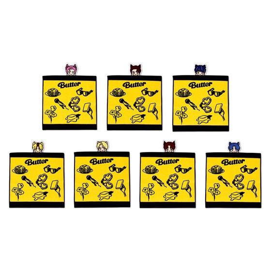 PRE-ORDER : TinyTAN FUN PARK Butter Hyokkori Hand Towel