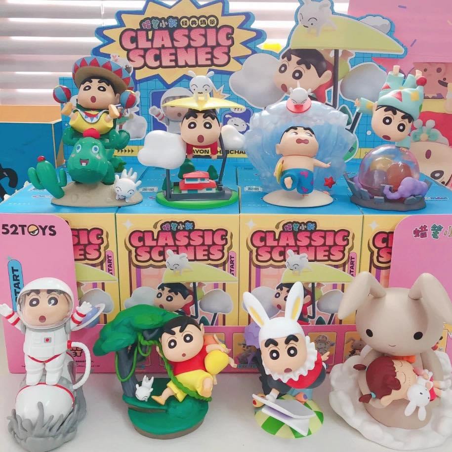 Crayon Shinchan Classic Scenes Series by 52Toys