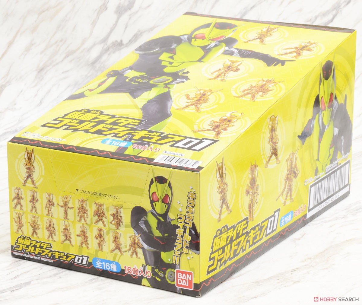 ฟิกเกอร์ Kamen Rider Gold Figure vol. 01 by Bandai (Set of 16)