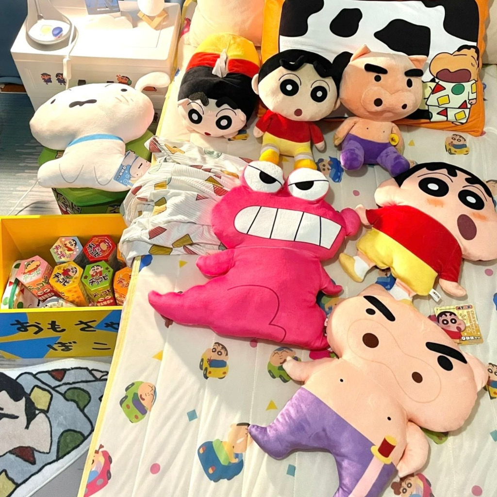 ตุ๊กตาชินจัง หมอนอิง พร้อมส่ง ร้านไทย 🚘 | Crayon Shinchan Cushion Series Plush by LCDX