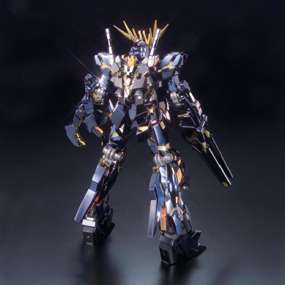MG 1/100 RX-0 Unicorn 02 Banshee Titanium Finish Ver. by Bandai