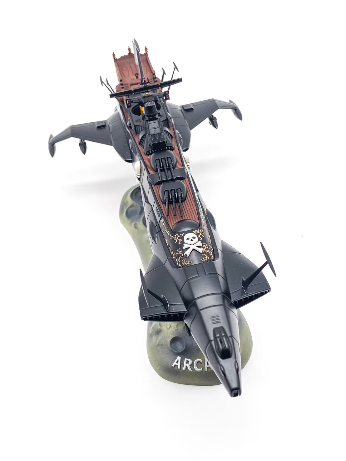 SGM-20 Space Pirate Captain Harlock Arcadia Black ver. by Aoshima (Miracle House) (ของใหม่เปิดเช็ค)