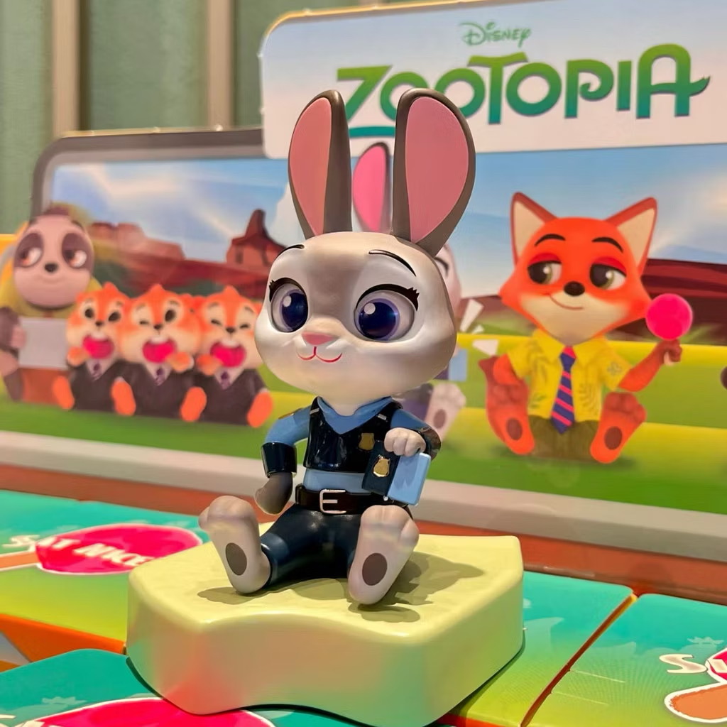 โมเดลได้ 1ตัว Disney - Zootopia - Sit Nicely Series by Miniso