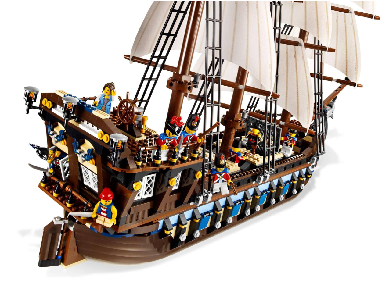 Kaku 19003 Imperial Flagship 1664pcs