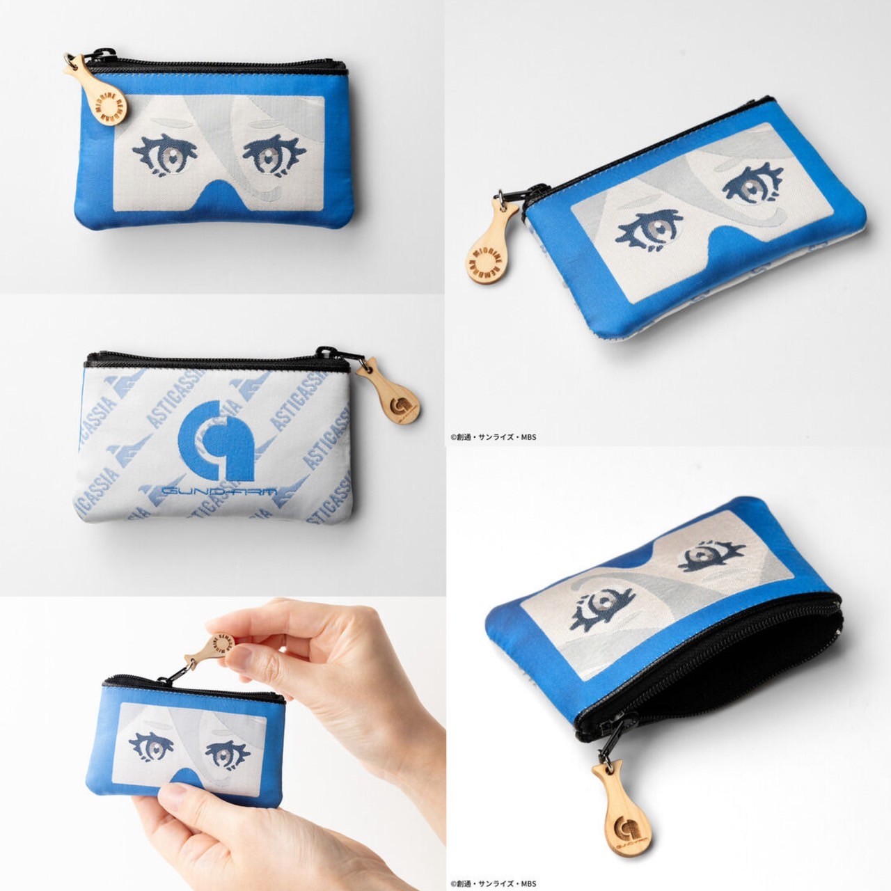 PRE-ORDER : STRICT-G Sanui Textiles "Mobile Suit Gundam" Hakata-ori Coin Purse