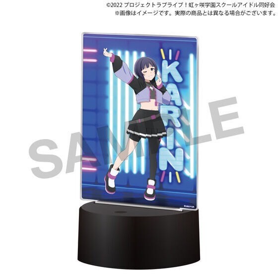 PRE -ORDER : Love Live! Nijigasaki High School Idol Club Purchasing Department LED Big Acrylic Stand Go Our Way! ~3rd grade~ (4 types in total)