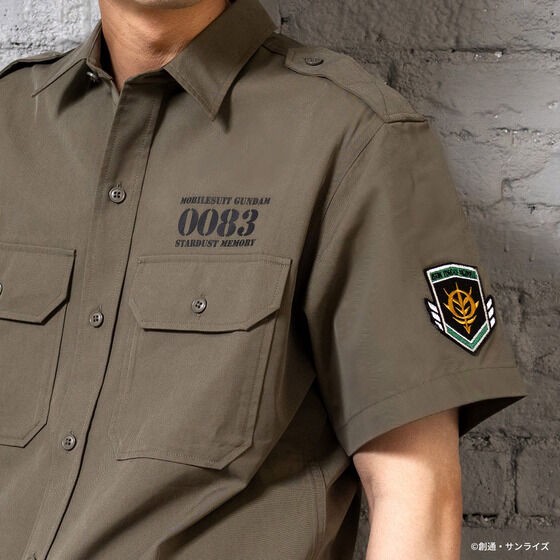 PRE-ORDER : STRICT-G.ARMS "Mobile Suit Gundam 0083 STARDUST MEMORY" Short Sleeve Shirt