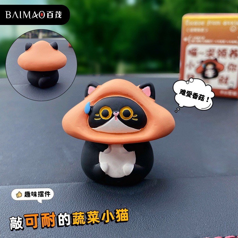 โมเดล แมวผัก Cat is Vegetable Series