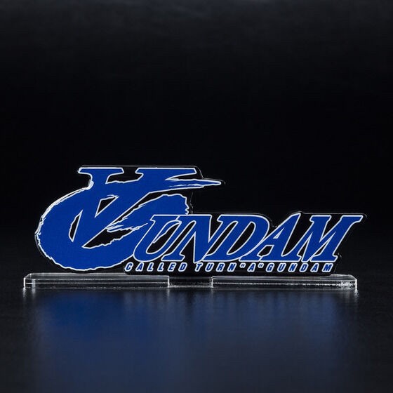 PRE-ORDER : Acrylic Logo Display EX ∀ Gundam (Large) / English